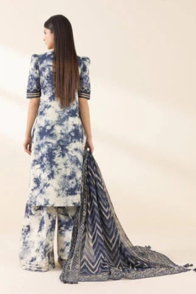HR-SP500 3PC Digital Printed Lawn Shirt with Lawn Dupatta