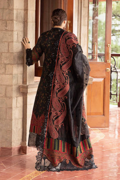 HR-MB450 Digital Printed Lawn Suit 3pc with Poly Lawn Digital Printed Dupatta