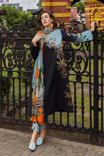 HR-LD486 Digital Printed Lawn Shirt with Printed Dupatta