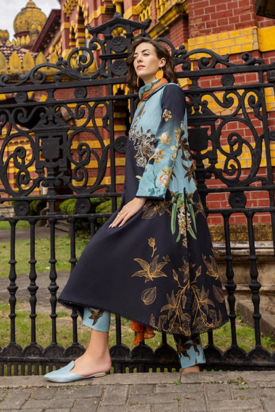 HR-LD486 Digital Printed Lawn Shirt with Printed Dupatta