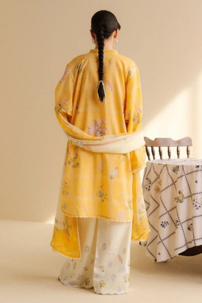 HR-CO508 3Pc Digital Printed Lawn Shirt with Printed Dupatta