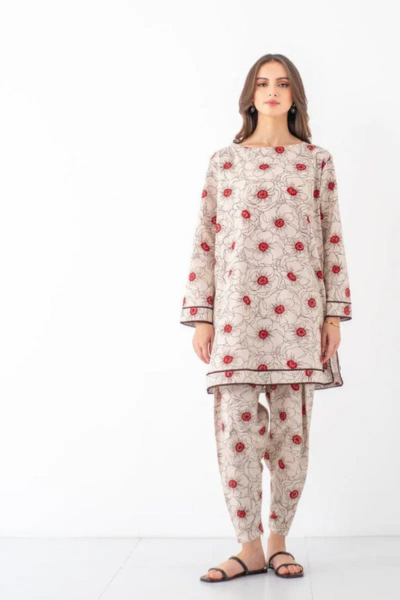 HR-SP12C 2 Piece Digital Printed Lawn Suit